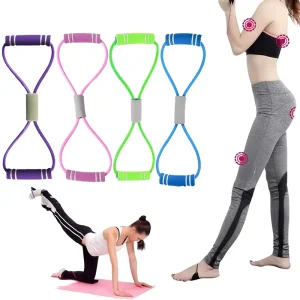 Elastic Rubber Loop Resistance Bands for Strength Training