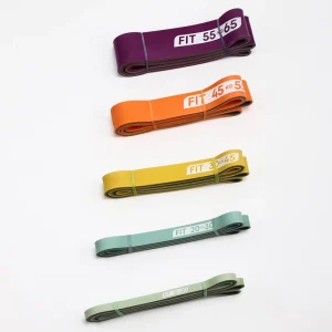 Elastic Rubber Resistance Bands for Fitness Training and Gym Workouts