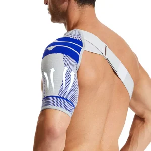 Elastic Shoulder Support for Rotator Cuff, Breathable Shoulder Brace for Sports