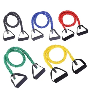 Elastic Tension Rope Promotion One Word Resistance Rope Latex Tension Belt Fitness Pull up Training Yoga Rope