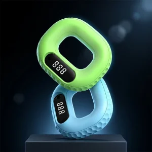 Elastic Wear-Resistant Silicone Handle Digital Counter Hand Gripper Spring Structure