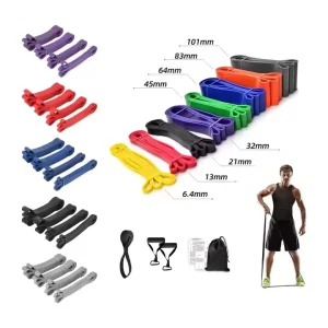 Elastic Workout Band for Bodybuilding and Gym Exercise Thick Loop Band