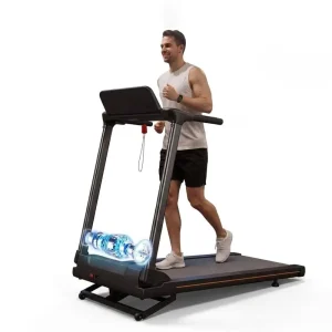 Electric 15% Auto Incline Gym Cardio Fitness 2.5HP 1-16 KM/H Speed Range Intelligent APP Control Compact Machine Treadmill