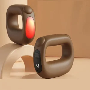Electric Abdominal Massager Ring Smart Slimming Belt Deep Tissue Vibration for Fat Burning and Shaping