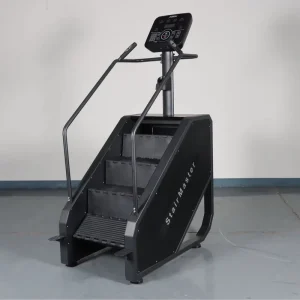Electric Adjustable Lightweight Steel Stair Climber Exercise Machine for Indoor Aerobic Fitness, Commercial Use
