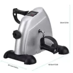 Electric Automatic Portable Mini Exercise Bike Pedal Exerciser for Arm and Leg Physical Therapy Rehabilitation