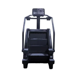 Electric Cardio Stair Climber Machine Commercial Use Steel ABS Durable Adjustable Waterproof Heart Rate