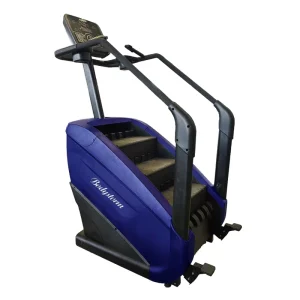 Electric Commercial Stair Climber with Multi-Program Cardio Training and Heart Rate Monitoring