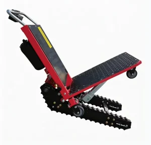 Electric Crawler Stair-Climbing Trolley with Crane Truck Picker