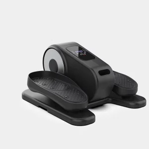 Electric Desk Elliptical Machine with 12-Speed Adjustable Resistance, LED Display, and Electromagnetic Braking