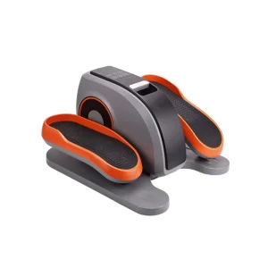 Electric Elliptical Stepper for Upper and Lower Body, Compact Home Exercise Machine