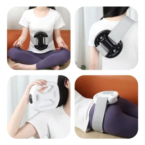 Electric Fascia Ring Cellulite Reducer Muscle Toner Yoga Ring Massager for Slimming Legs Arms Waist