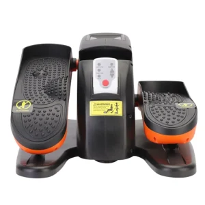 Electric Foldable Steel Elliptical Trainer Rear Wheel Drive LCD Display for Home Indoor Step Rehabilitation Exercise Home Gym