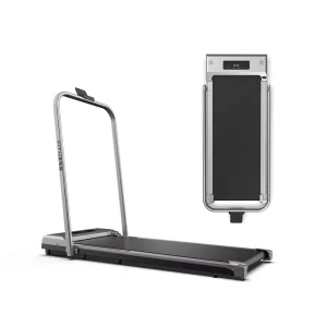 Electric Foldable Walking Pad Under Desk Treadmill with LED Screen and Remote Control for Home Office Exercise Machine