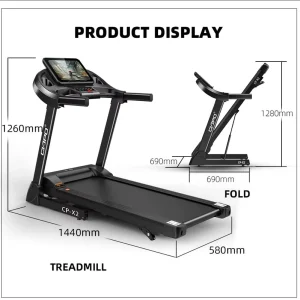 Electric Folding Treadmill for Home Cardio Training