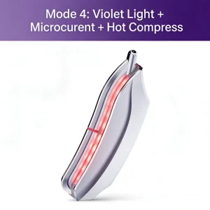 Electric Gua Sha Tool with Purple Light, EMS and Heating for Muscle Recovery