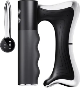 Electric Heated Fascia Scraper Massager with Vibration and Gua Sha Function