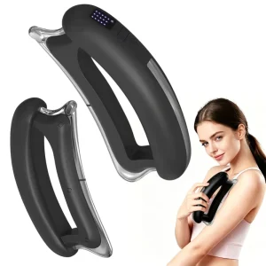 Electric Muscle Scraper with Vibration and Heat Portable Gua Sha Massager