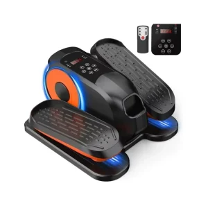 Electric Portable Mini Stepper Machine Silent Motor Steel ABS Lower Body Cardio Trainer