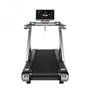 Electric Portable Rechargeable Commercial Gym Treadmill with Downhill Decline Mode Adjustable Incline for Fitness Club Use
