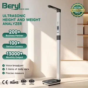 Electric Smart Body Fat Scale with Height Measurement
