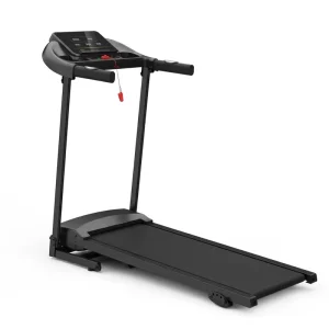 Electric Treadmill 1.5HP Foldable LED Screen Manual Incline Home Use 10-15 km/h Speed