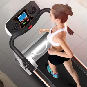 Electric Treadmill for Home Compact Folding Treadmill Ultra Quiet Motor Multi Function Mini Running Machine for Cardio Workout