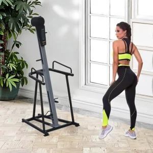 Electric Vertical Climber Stair Stepper Machine for Cardio and Strength Training