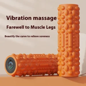 Electric Vibrating Foam Roller Massager for Muscle Relaxation