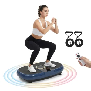 Electric Vibration Plate Bodybuilding Fitness Indoor Training Platform for Lymphatic Use