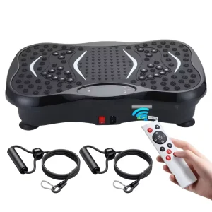 Electric Vibration Platform Exercise Machine Adjustable Intensity 5 Modes Fitness Vibration Plate