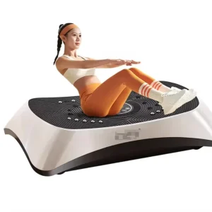 Electromagnetic Vibration Plate Trainer Machine with Magnetic Therapy for Exercise Fitness
