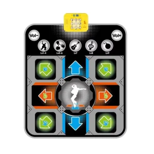 Electronic Dance Pad Multifunctional Piano Game Pad Outdoor Music Stepping Mat Anti-Slip