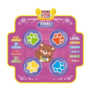 Electronic Musical Interactive Motion Game Dance Pad for Girls