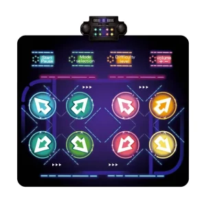 Electronic Musical Interactive Two-Player Dance Mat
