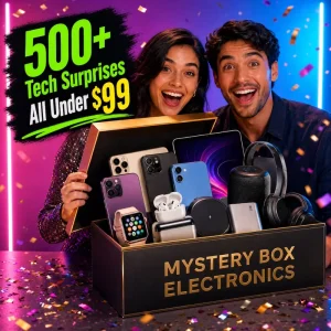 Electronics Mystery Box with Random TWS Earphones and Game Controllers