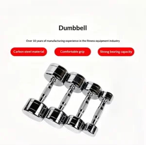 Electroplated Dumbbells for Women’s Arm Muscle and Strength Training Home Fitness Equipment Small Size