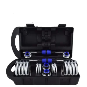 Electroplated Solid Iron Adjustable Dumbbell for Men’s Fitness and Home Use