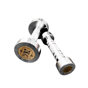 Electroplated Steel Dumbbells Set 1-10kg Lightweight Training Compact Fitness Equipment Daily Workout Companion