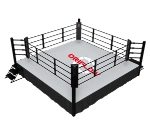Elevated MMA Boxing Wrestling Ring, Kick Competition, Freestanding Floor