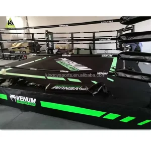 Elevated MMA Fight Boxing Ring with Heavy-Gauge Structural Steel Frame