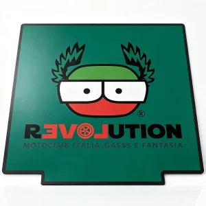 Elevator Floor Mat with Custom Logo, Thickened Rubber and PVC Car Carpet, Marble Effect, UV-Resistant, Wear-Resistant
