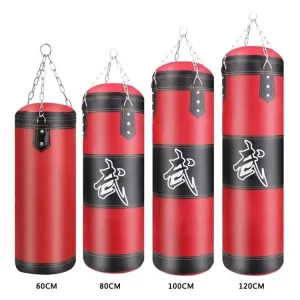 Empty Hanging Boxing Punching and Kick Sandbag for Training