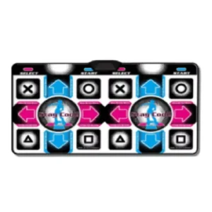 English-Language Two-Person Dance Mat with Operation Handle