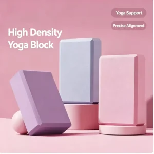 Environment Friendly Factory Custom Logo Pilates High Density Thick Foam Gym Work Out EVA Yoga Blocks