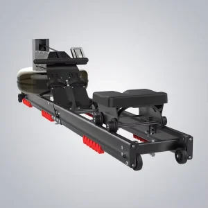Ergometer Water Rowing Machine with LED Monitor for Gym and Home Use