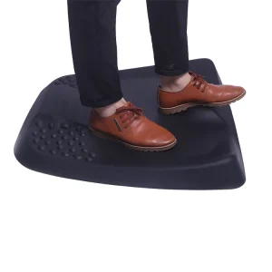 Ergonomic Anti-Fatigue Office Desk Standing Floor Mat Anti-Slip Waterproof PU Material
