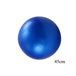 Ergonomic Purple Anti-Burst Thickened PVC Yoga Ball for Office and Desk Use