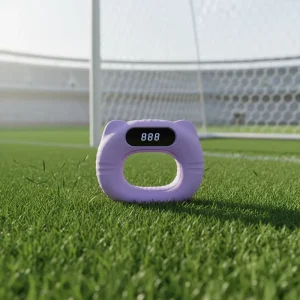 Ergonomic Silicone Anti-Slip Hand Grip Trainer with LED Display