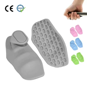 Ergonomic Silicone Palm Grips for Gym Training